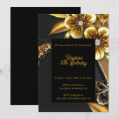 Invitation d'anniversaire personnalisée (Devant / Derrière)