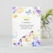 Invitation d'anniversaire personnalisée (Debout devant)