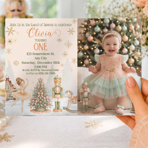 Invitation d'anniversaire personnalisée avec une p
