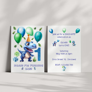 Invitation d'anniversaire personnalisée pour garço