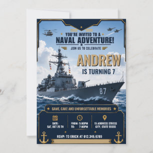 Invitation d'anniversaire personnalisée pour un cu