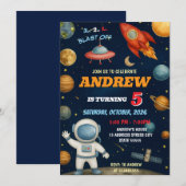 Invitation d'anniversaire personnelle pour enfants (Devant / Derrière)