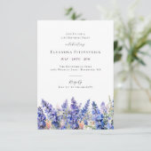 Invitation d'anniversaire PETITE 21 ans Fleur du m (Debout devant)