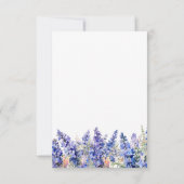 Invitation d'anniversaire PETITE 21 ans Fleur du m (Dos)