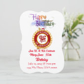 Invitation d'anniversaire PGMAM (Debout devant)