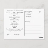 Invitation d'anniversaire pour adolescent HAMbWG (Dos)