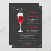 Invitation d'anniversaire pour adultes / Invitatio (Devant / Derrière)