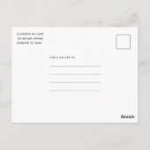 Invitation d'anniversaire pour Axolotl (Dos)