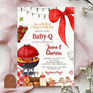 Invitation d'anniversaire pour barbecue de jardin