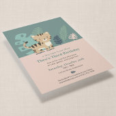 Invitation d'anniversaire pour enfant au thème du