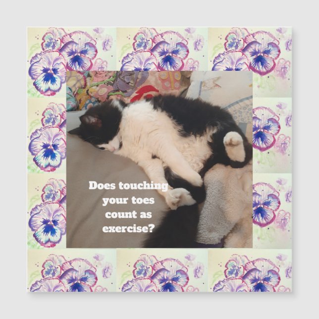 Invitation d'anniversaire pour enfant avec un chat (Devant)