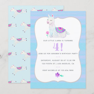 Invitation d'anniversaire pour enfants de tout âge