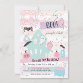 Invitation d'anniversaire pour enfants sur le thèm (Devant)