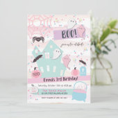 Invitation d'anniversaire pour enfants sur le thèm (Debout devant)