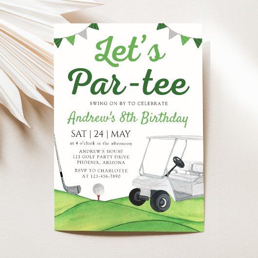 Invitation d'anniversaire pour fille à la fête de