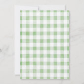 Invitation d'anniversaire pour fille à la fête de (Dos)
