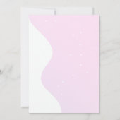 Invitation d'anniversaire pour fille astronaute - (Dos)