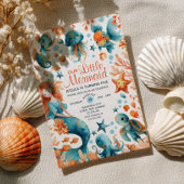 Invitation d'anniversaire pour fille de dessin ani