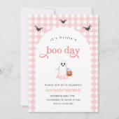 Invitation d'anniversaire pour fille sur le thème (Devant)