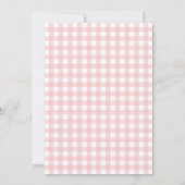 Invitation d'anniversaire pour fille sur le thème (Dos)