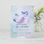 invitation d'anniversaire pour filles (Debout devant)