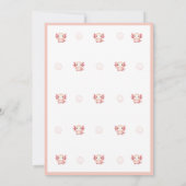 Invitation d'anniversaire pour filles axolotl, Inv (Dos)