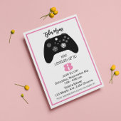 Invitation d'anniversaire pour Gamer