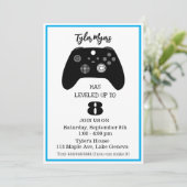 Invitation d'anniversaire pour Gamer (Debout devant)