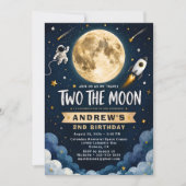 Invitation d'anniversaire pour garçon sur le thème (Devant)