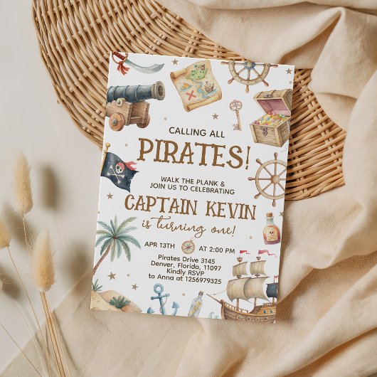 Invitation d'anniversaire pour garçon « Tous les p