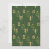 Invitation d'anniversaire pour insecte de sentier  (Dos)