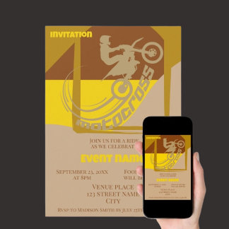 Invitation d'anniversaire pour la célébration d'un