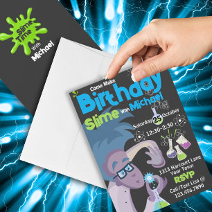 Invitation d'anniversaire pour la fabrication de s