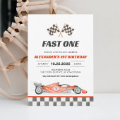 Invitation d'anniversaire pour la première année F