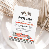 Invitation d'anniversaire pour la première année F