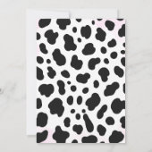 Invitation d'anniversaire pour la première rodéo d (Dos)