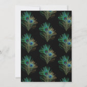 Invitation d'anniversaire pour le Mardi Gras de La (Dos)