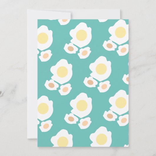 Invitation d'anniversaire pour le premier annivers (Dos)