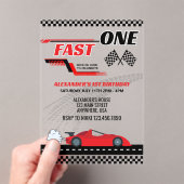 Invitation d'anniversaire pour le premier annivers (In situ (ordinateur de poche))