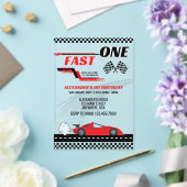 Invitation d'anniversaire pour le premier annivers (Insitu (Mariage))