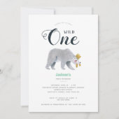 Invitation d'anniversaire pour le premier annivers (Devant)