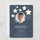 Invitation d'anniversaire pour le premier voyage a (Devant)