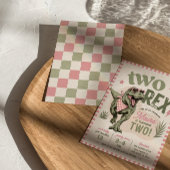 Invitation d'anniversaire pour les 2 ans de Pink T