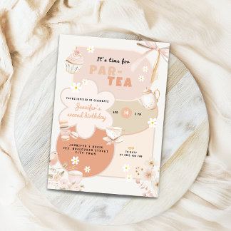 Invitation d'anniversaire pour les 2 ans de votre
