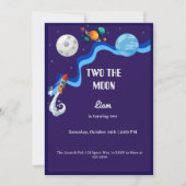 Invitation d'anniversaire pour les 2 ans Two the M (Devant)