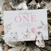 Invitation d'anniversaire pour les animaux de l'Ar