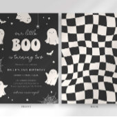 Invitation d'anniversaire pour les deux ans de Lit