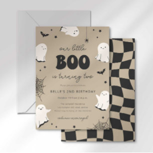 Invitation d'anniversaire pour les deux ans de Lit