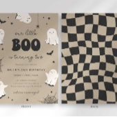 Invitation d'anniversaire pour les deux ans de Lit