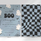 Invitation d'anniversaire pour les deux ans de Lit